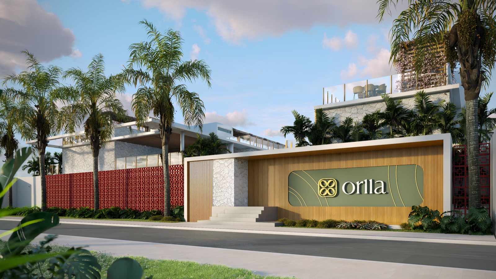 Render do empreendimento Orlla Pirangi